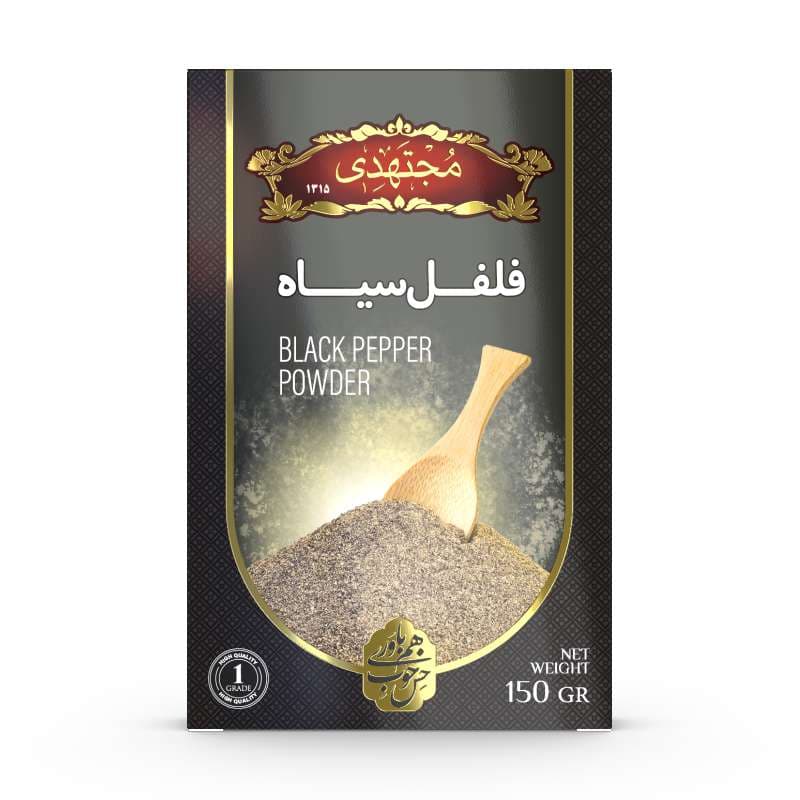 Mojtahedi Schwarzer Pfeffer, 150 g