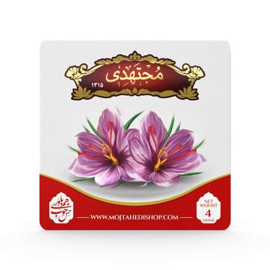 Mojtahedi Sargol Safran Sachet, 4 g