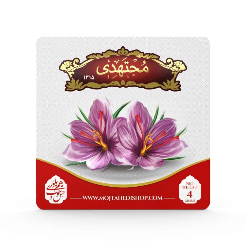Mojtahedi Sargol Safran Sachet, 4 g