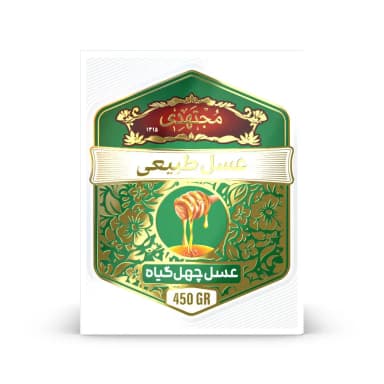 Miel de fleurs sauvages aux quarante plantes Mojtahedi, 450 g