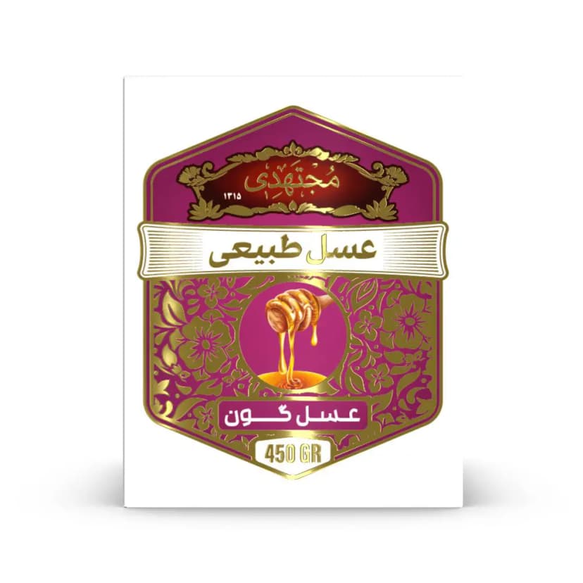 Miel d'astragale premium Mojtahedi, 450 g