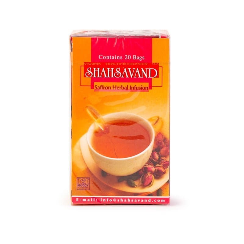 Tisane au safran Shahsavand, 20 sachets