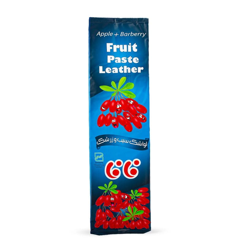 لواشک سیب و زرشک فافا