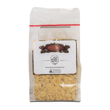 خرید تخمه کدو 500 گرمی مجتهدی