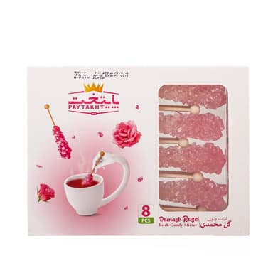 Paytakht Nabat-Stäbchen mit Damaszener Rose, 120 g