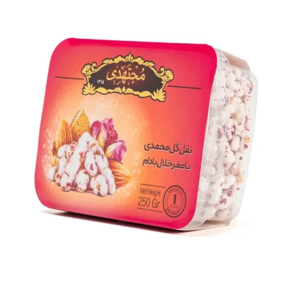 نقل ارومیه گل محمدی با خلال بادام مجتهدی 2