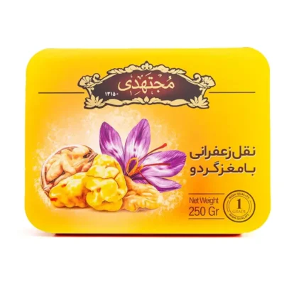 نقل ارومیه زعفرانی با مغز گردو مجتهدی