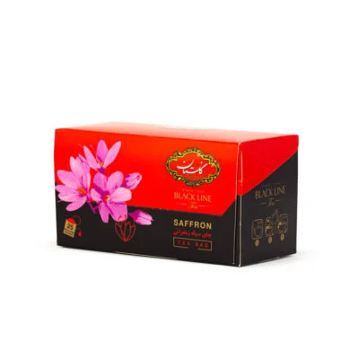 چای زعفرانی کیسه ای 25 عددی گلستان