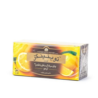 چای سیاه کیسه ای با طعم لیمو 25 عددی توینینگز 2