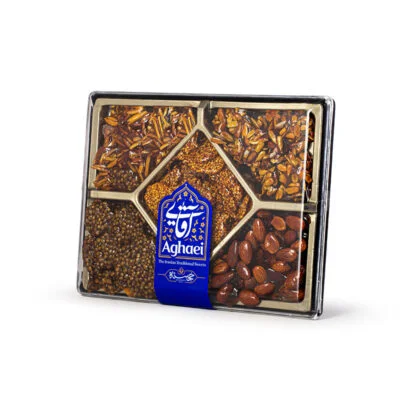 سوهان عسلی 5 مغز خجسته