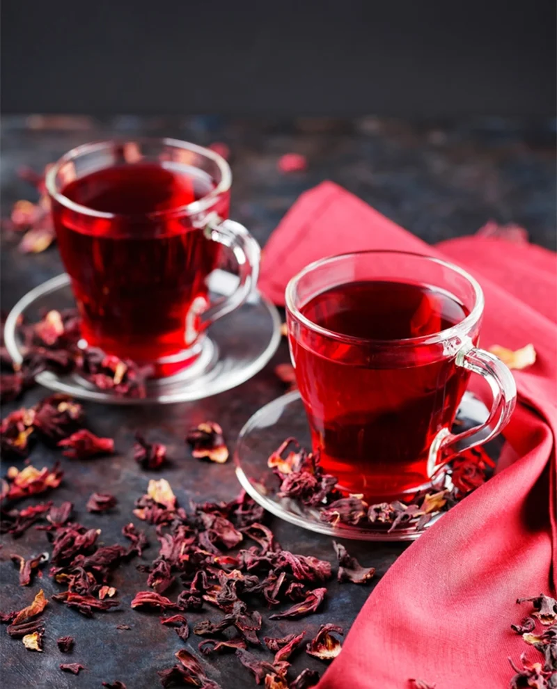 دمنوش چای ترش