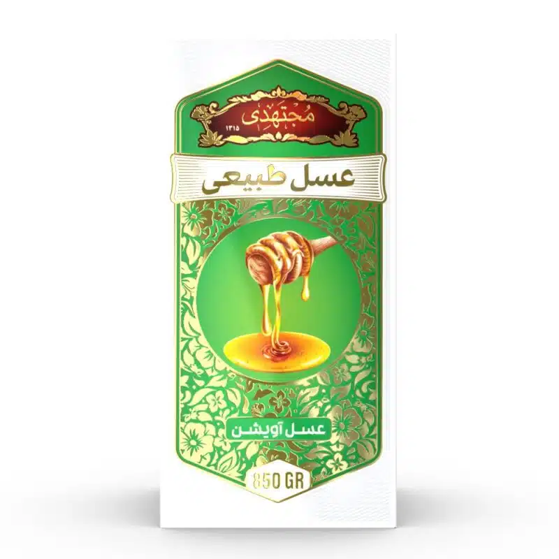 عسل آویشن اصل 850 گرمی مجتهدی روبرو
