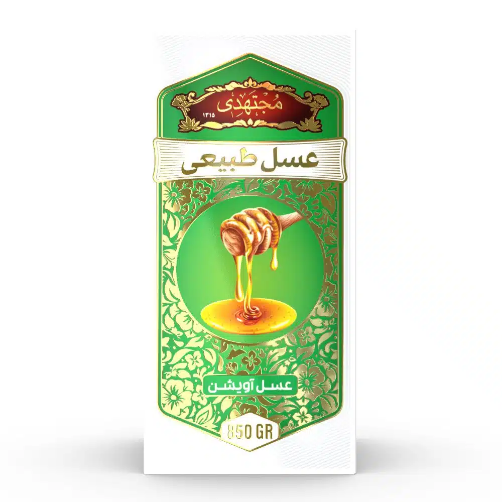 عسل آویشن اصل 850 گرمی مجتهدی روبرو