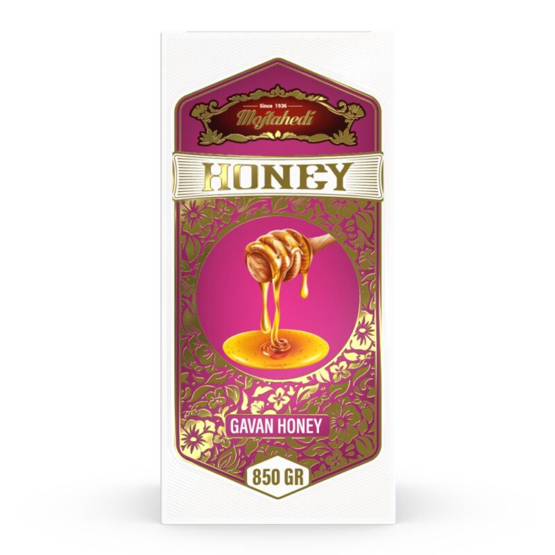 عسل گون اصل 850 گرمی مجتهدی پشت