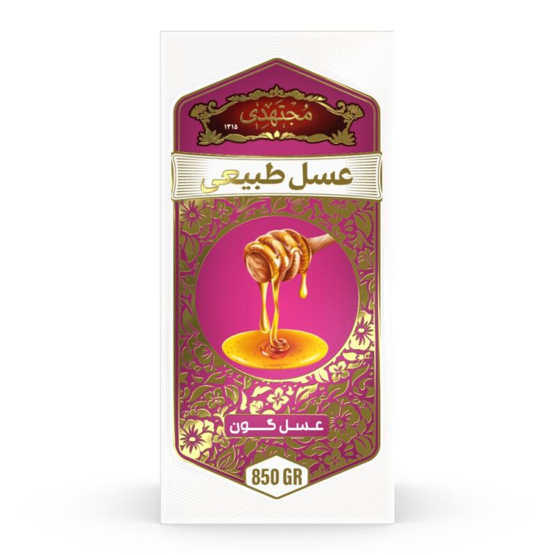 عسل گون اصل 850 گرمی مجتهدی روبرو