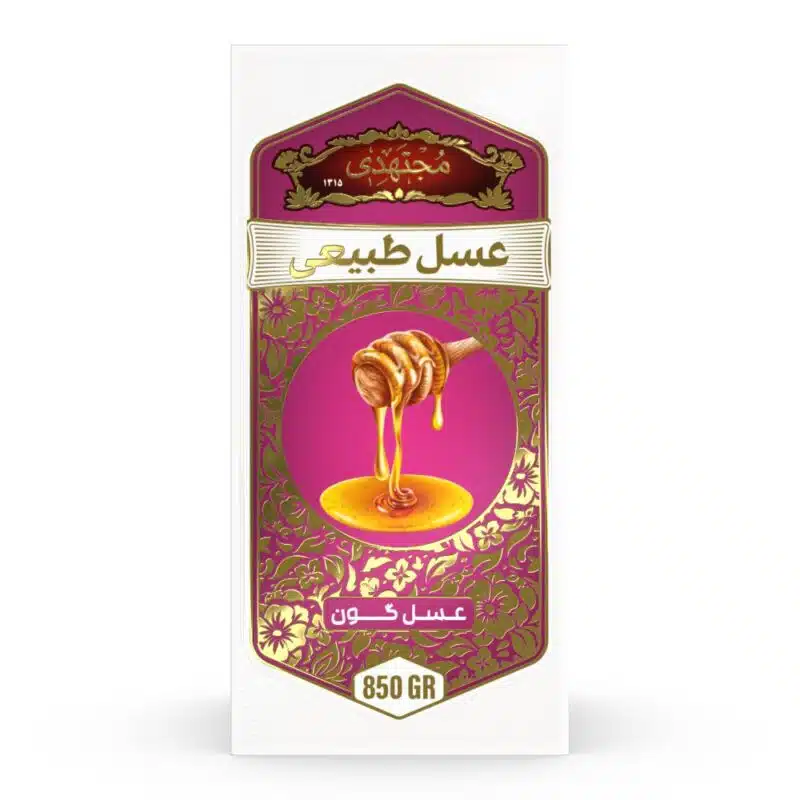 عسل گون اصل 850 گرمی مجتهدی روبرو