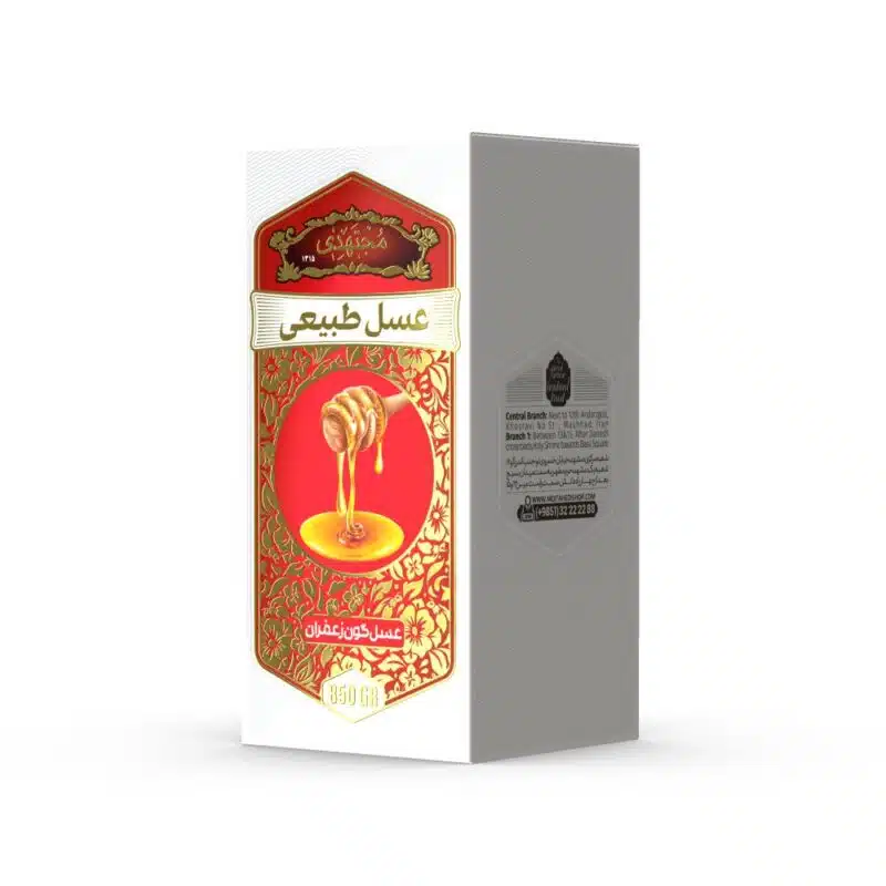 عسل گون زعفران اصل 850 گرمی مجتهدی کنار