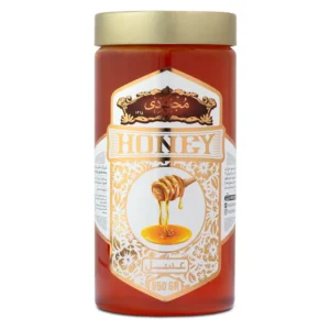 عسل کنار زعفران اصل 850 گرمی مجتهدی داخل